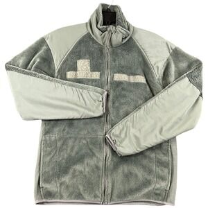 US Army Peckham Polartec Fleece Jacket Mens S Foliage Green Gen III ECWCS Jacket